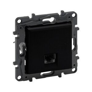 Legrand 863559 NLST роз. RJ45 CAT5e UTP чёрный