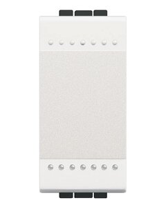 Legrand N4915N LivingLight Клавиша без символа, размер 1 модуль, цвет белый