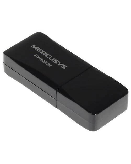 Mercusys MW300UM Беспроводной сетевой мини USB-адаптер, скорость до 300 Мбит/с от компании icopy - фото 1