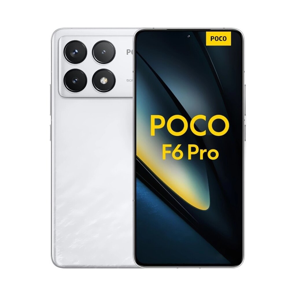 Мобильный телефон Poco F6 Pro 16GB RAM 1024GB ROM White от компании icopy - фото 1