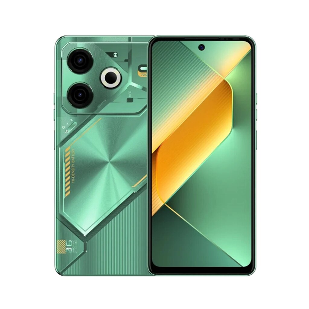 Мобильный телефон TECNO POVA 6 Neo (LI6) 128+8 GB Comet Green от компании icopy - фото 1