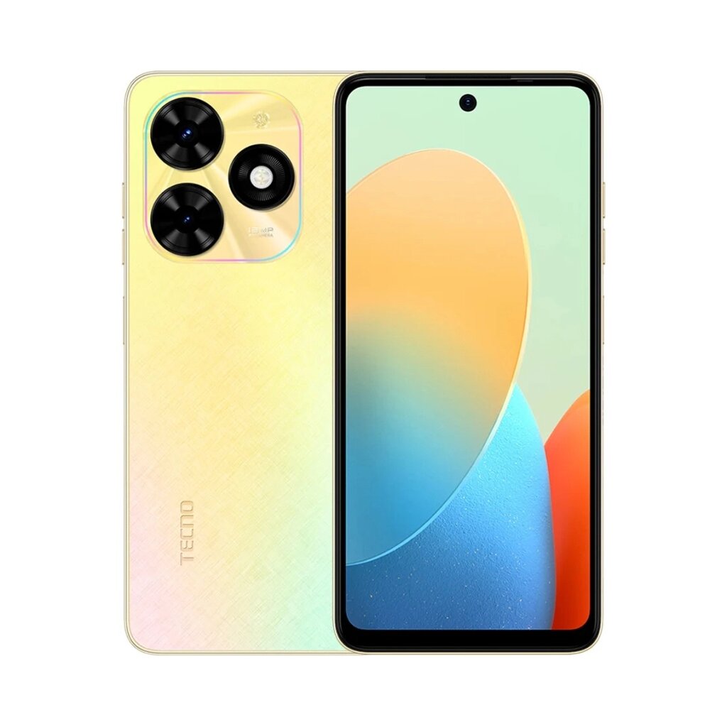 Мобильный телефон TECNO SPARK Go 2024 (BG6) 64+4 GB Alpenglow Gold от компании icopy - фото 1