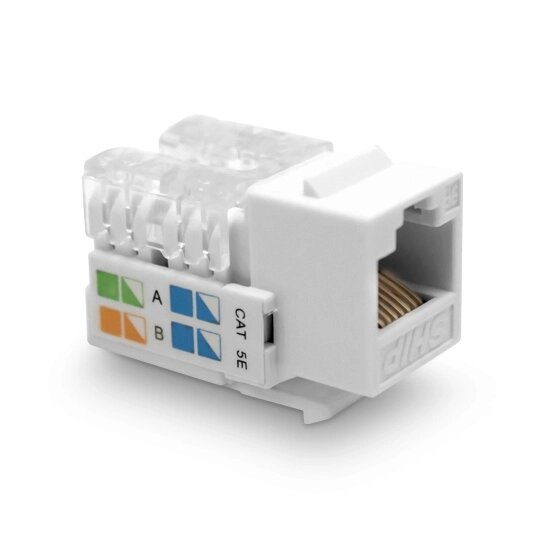 Модуль для информационной розетки SHIP M245 Cat. 5e RJ-45 UTP от компании icopy - фото 1