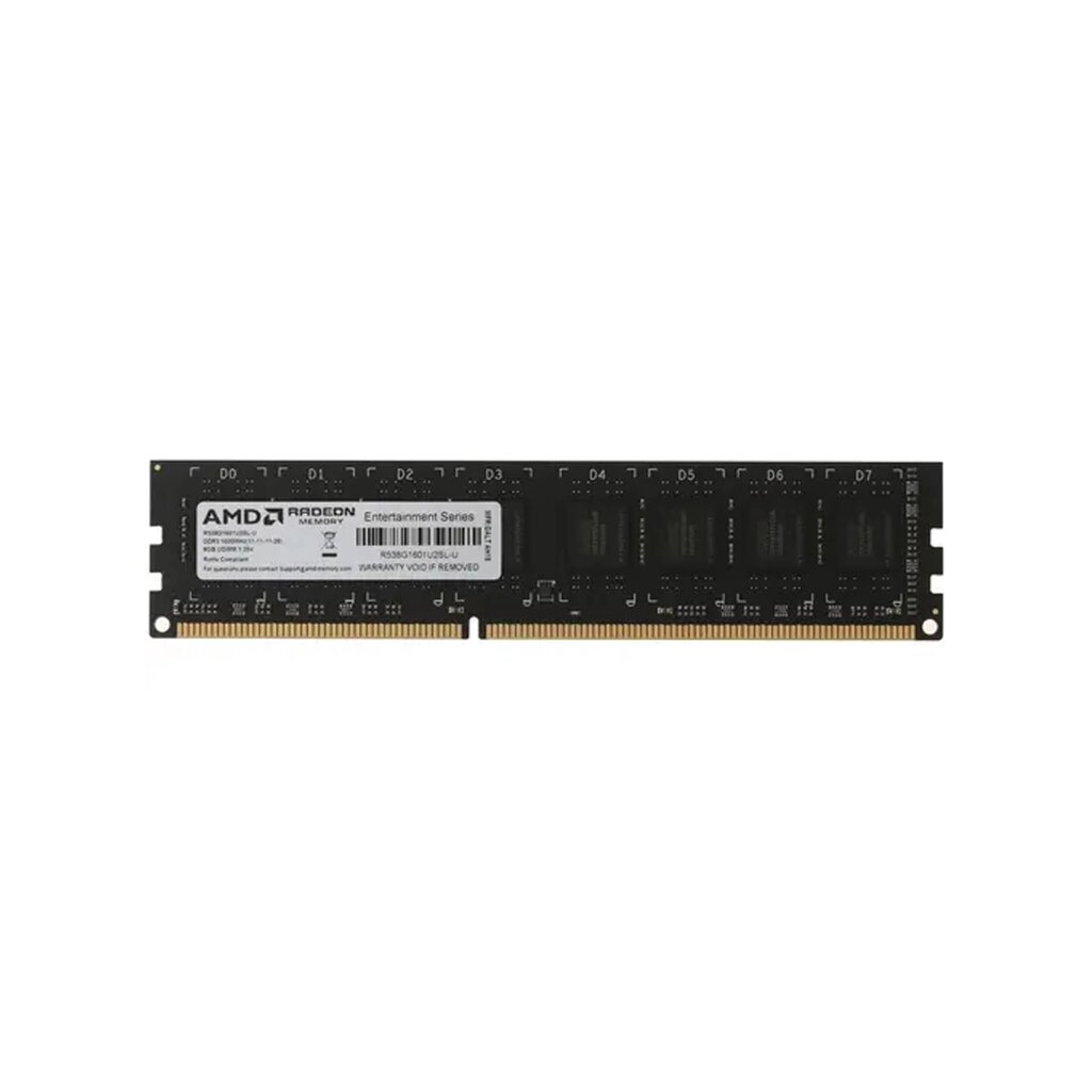 Модуль памяти AMD Radeon R538G1601U2SL-U DDR3 8GB от компании icopy - фото 1