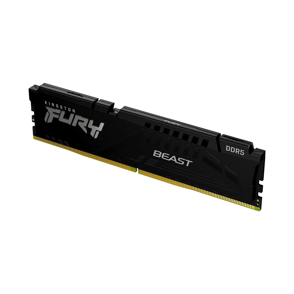 Модуль памяти Kingston Fury Beast Black AMD KF552C36BBE-16 DDR5 16GB 5200MHz от компании icopy - фото 1