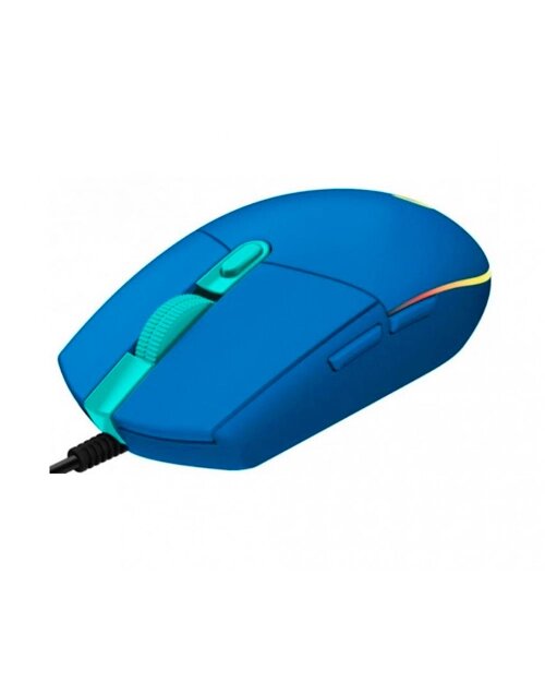 Мышь компьютерная  Mouse wired LOGITECH G102 LIGHTSYNC, BLUE от компании icopy - фото 1