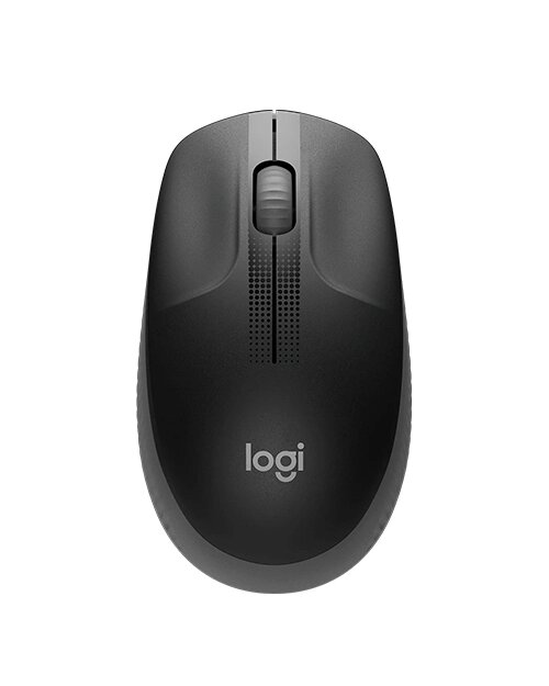 Мышь компьютерная  Mouse wireless LOGITECH M190, Black-grey от компании icopy - фото 1