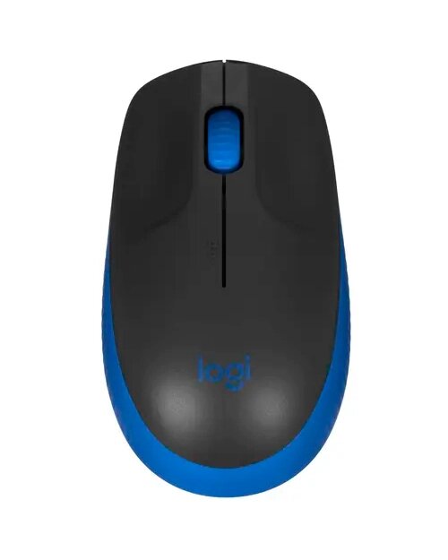 Мышь компьютерная  Mouse wireless LOGITECH M190 blue-black от компании icopy - фото 1