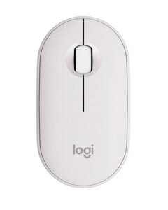 Мышь компьютерная Mouse wireless LOGITECH Pebble M350 white