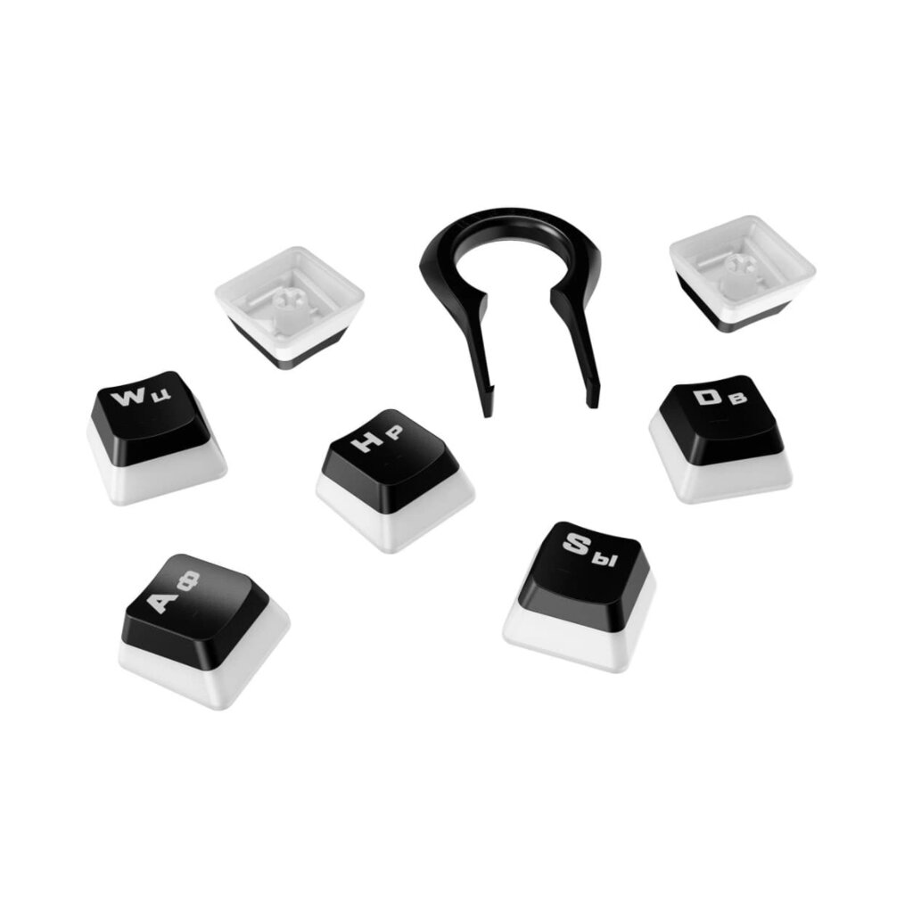 Набор кнопок на клавиатуру HyperX Pudding Keycaps Full Key Set (Black) 4P5P4AX#ACB от компании icopy - фото 1