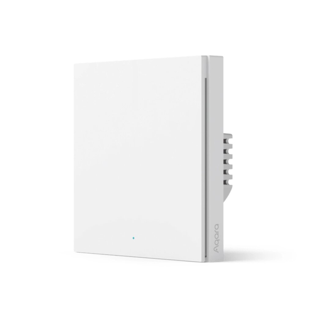 Настенный выключатель одноклавишный Aqara Smart Wall Switch H1 (With Neutral, Single Rocker) от компании icopy - фото 1