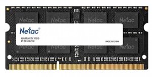 Память оперативная DDR3 Notebook Netac BASIC NB3L-1600 4G