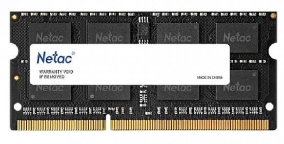 Память оперативная DDR3 Notebook Netac BASIC NB3L-1600 4G от компании icopy - фото 1