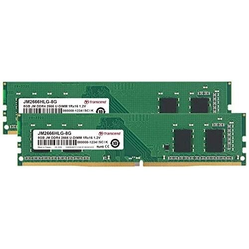 Память оперативная DDR4 Desktop Transcend  JM2666HLG-16GK от компании icopy - фото 1