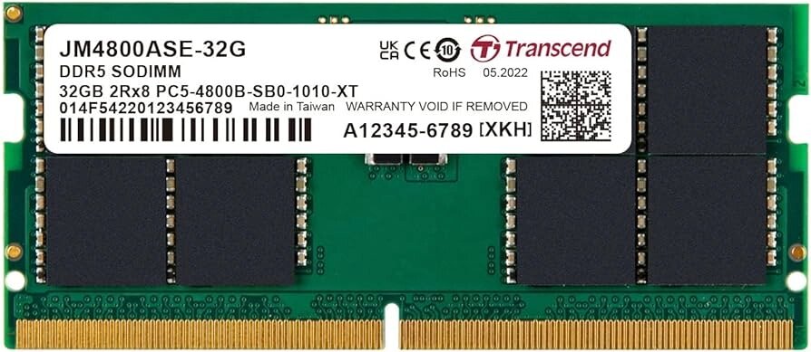 Память оперативная DDR5 Notebook Transcend  JM4800ASE-32G от компании icopy - фото 1