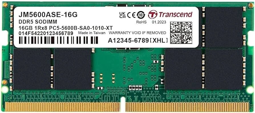 Память оперативная DDR5 Notebook Transcend  JM5600ASE-16G от компании icopy - фото 1