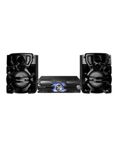 Panasonic SC-AKX710GSK музыкальный центр (2000Вт, с караоке, Bluetooth, FM, USB, CD, черный)