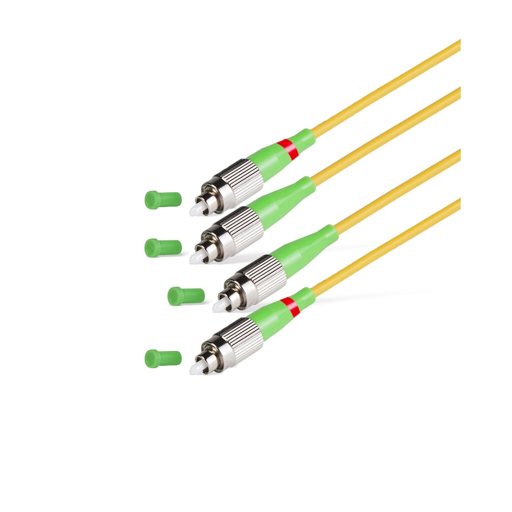 Патч Корд Оптоволоконный FC/APC-FC/APC SM 9/125 Duplex 2.0мм 1 м от компании icopy - фото 1