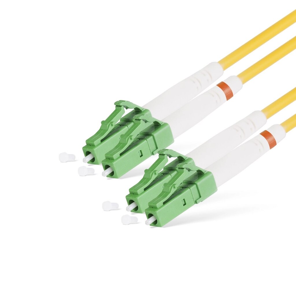 Патч Корд Оптоволоконный LC/APC-LC/APC SM 9/125 Duplex 3.0мм 1 м от компании icopy - фото 1