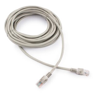Патч-корд UTP Cablexpert, кат. 5e, 7.5м, серый