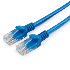 Патч-корд UTP Cablexpert PP12-7.5M/B кат. 5e, 7.5м, литой, многожильный (синий)