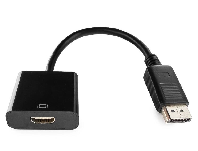 Переходник DisplayPort - HDMI Cablexpert A-DPM-HDMIF-002, 20M/19F, пакет от компании icopy - фото 1