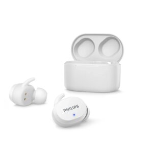 Phi Наушники беспроводные вакуумные наушники PHILIPS TAT3216WT/00 мик/Bluetooth 5.0/сенсорное управление/быстрая зарядка