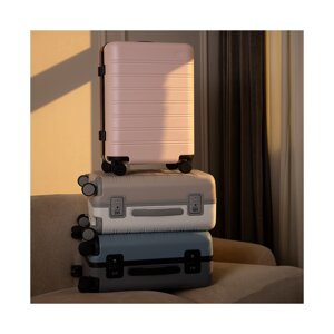 Чемодан NINETYGO Rhine Luggage 28" Moonlight white+Mocha brown