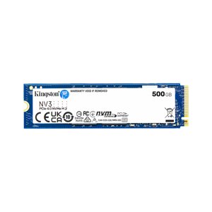 Твердотельный накопитель SSD Kingston NV3 SNV3S/500G M. 2 NVMe PCIe 4.0x4