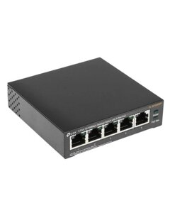 TP-Link TL-SF1005P 5-портовый 10/100 Мбит/с настольный коммутатор с 4 портами PoE