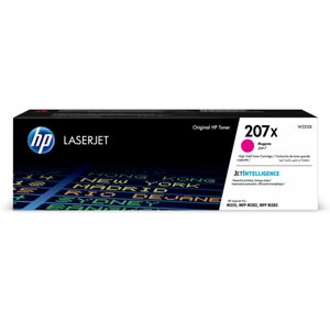 Hp Картридж лазерный HP W2213X 207X, Оригинальный лазерный картридж увеличенной емкости LaserJet, пурпурный