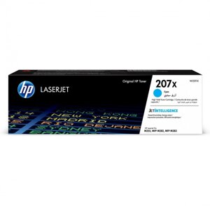 Hp Картридж лазерный HP W2211X 207X, Оригинальный лазерный картридж увеличенной емкости LaserJet, голубой
