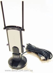 Noname Адаптер сетевой Linksys WUSB300N, Wi-Fi, USB 2.0, Тип A