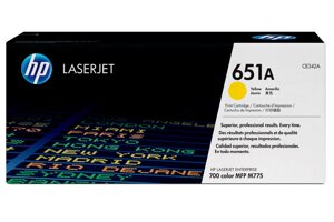 Hp Желтый картридж с тонером HP 651A, 16 000 страниц для Color LaserJet, CE342A
