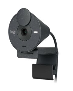 Вэб-камера LOGITECH Web camera Brio 300 Full HD, Black