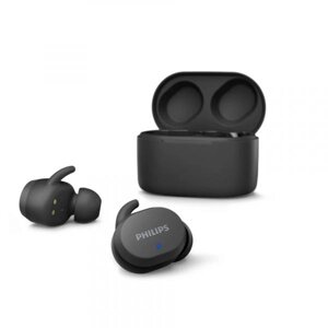 Phi Наушники беспроводные вакуумные PHILIPS TAT3216BK/00 мик/Bluetooth 5.0/сенсорное управление/быстрая зарядка