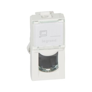 Розетка 1xRJ45 Cat. 5 Legrand Mosaic
