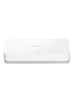 D-Link DGS-1008A/F1A Коммутатор 8-порт10/100/1000 неуправляемый пластиковый корпус