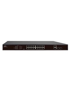 UNV NSW2010-16T2GC-POE-IN 16100Mbps PoE ports (RJ45)+21000Mbps Combo ports