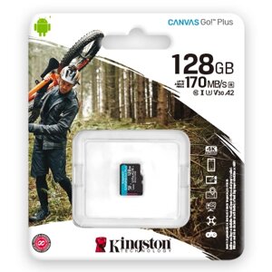 Карта памяти microSD 128GB Kingston SDCG3/128GBSP