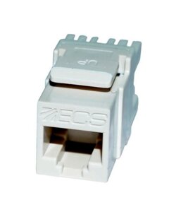 Розеточный модуль ECS Keystone 5e, UTP, RJ45