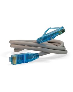 Hyperline PC-LPM-UTP-RJ45-RJ45-C6-1M-LSZH-GY Патч-корд U/UTP, Cat. 6 (100% Fluke Component Tested)