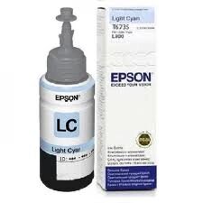 Чернила Epson C13T67354A L800/1800/810/850 светло-голубой