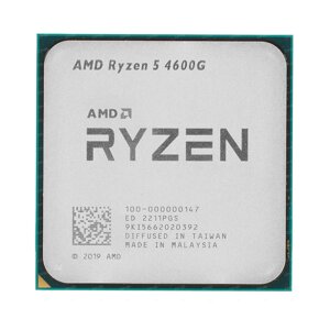 Процессор (CPU) AMD ryzen 5 4600G 65W AM4