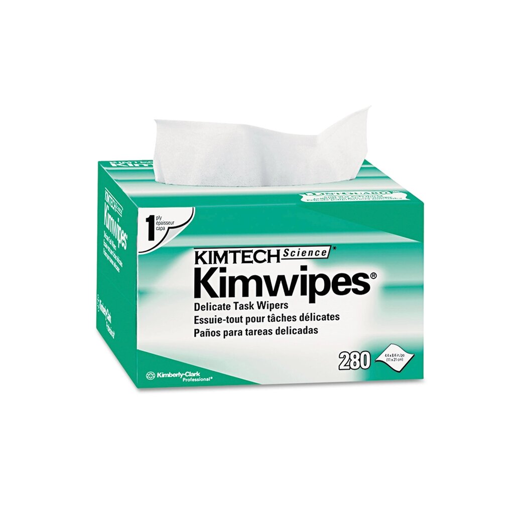 Салфетки безворсовые Kimtech-kimwipes для очистки волоконно-оптических коннекторов от компании icopy - фото 1