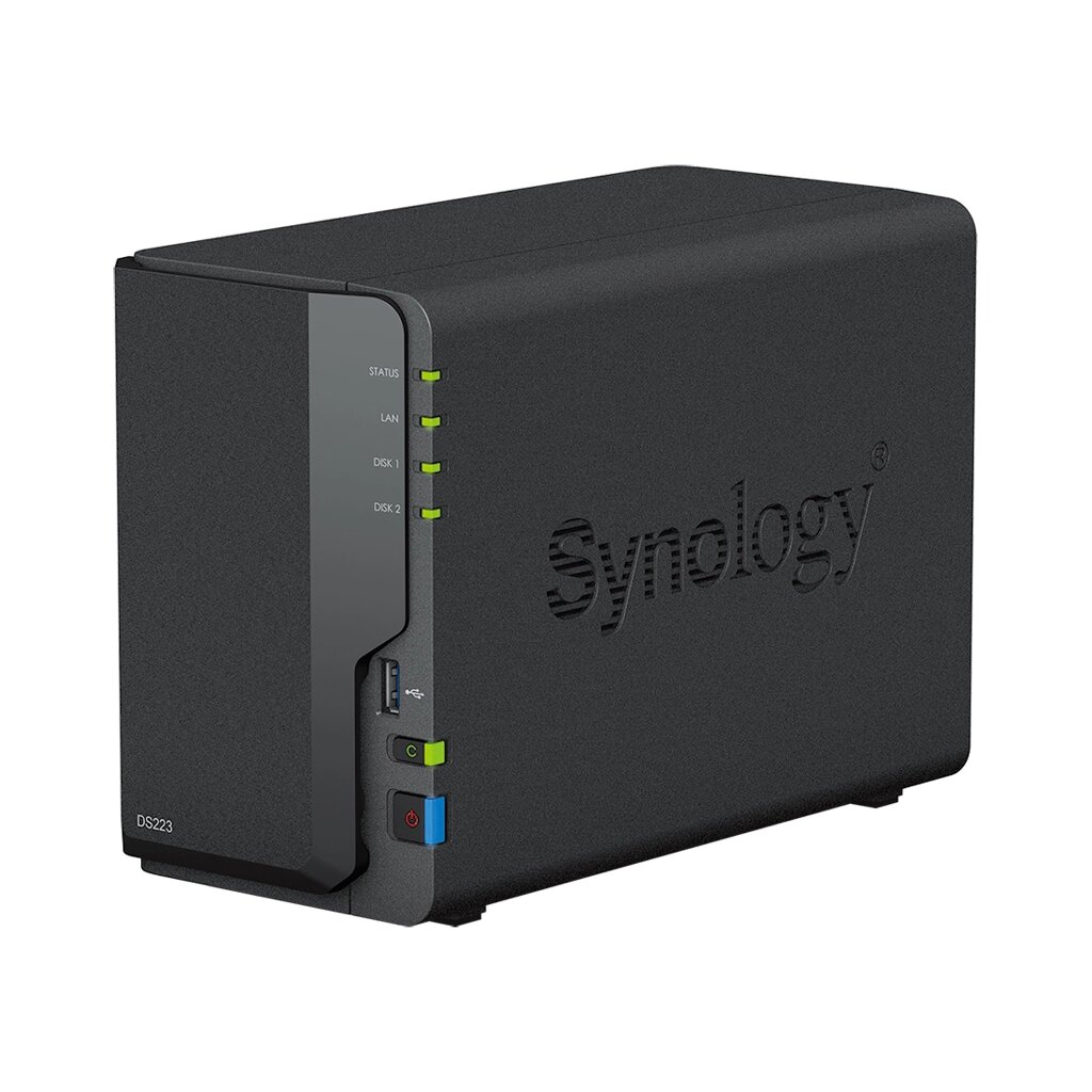 Система хранения данных (сервер) Synology DS223 от компании icopy - фото 1