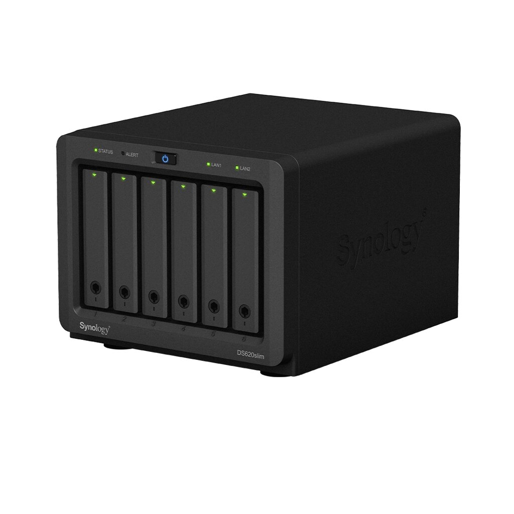 Система хранения данных (сервер) Synology DS620slim от компании icopy - фото 1