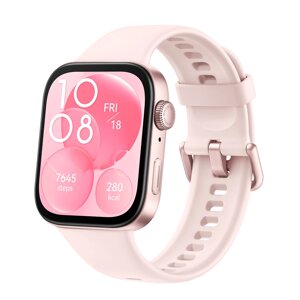 Смарт часы Huawei Watch Fit 3 SLO-B09 Pink Fluoroelastomer Strap