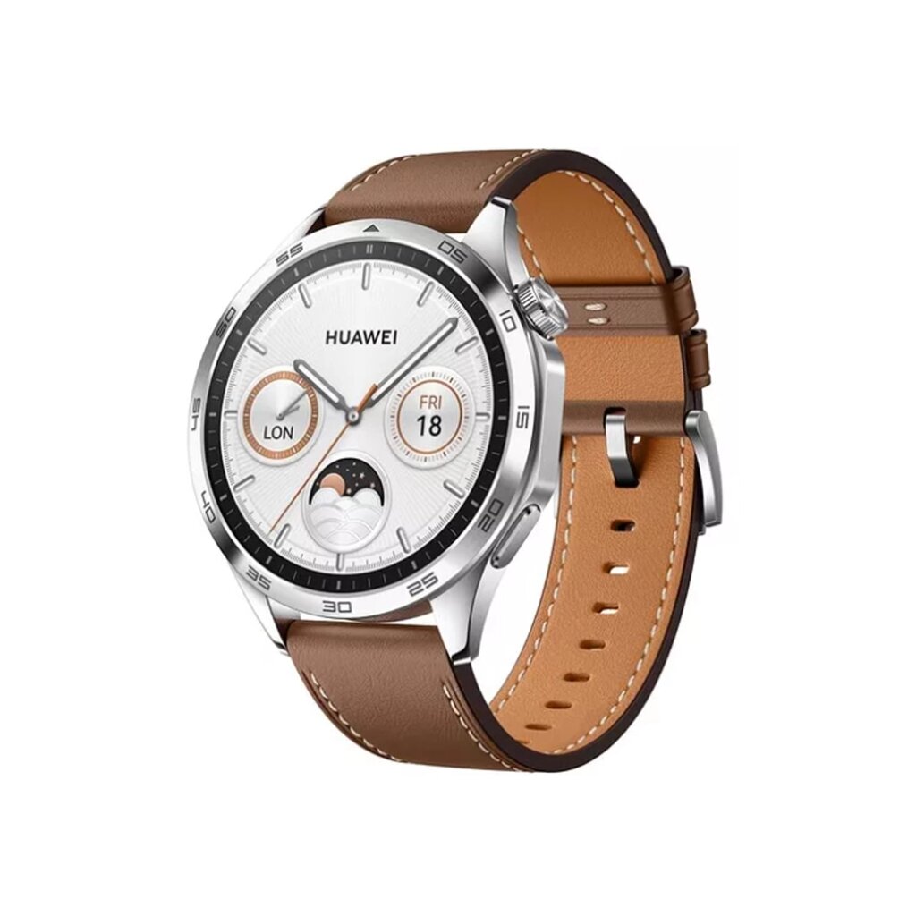 Смарт часы Huawei Watch GT 4 PNX-B19 46mm Brown Leather Strap от компании icopy - фото 1