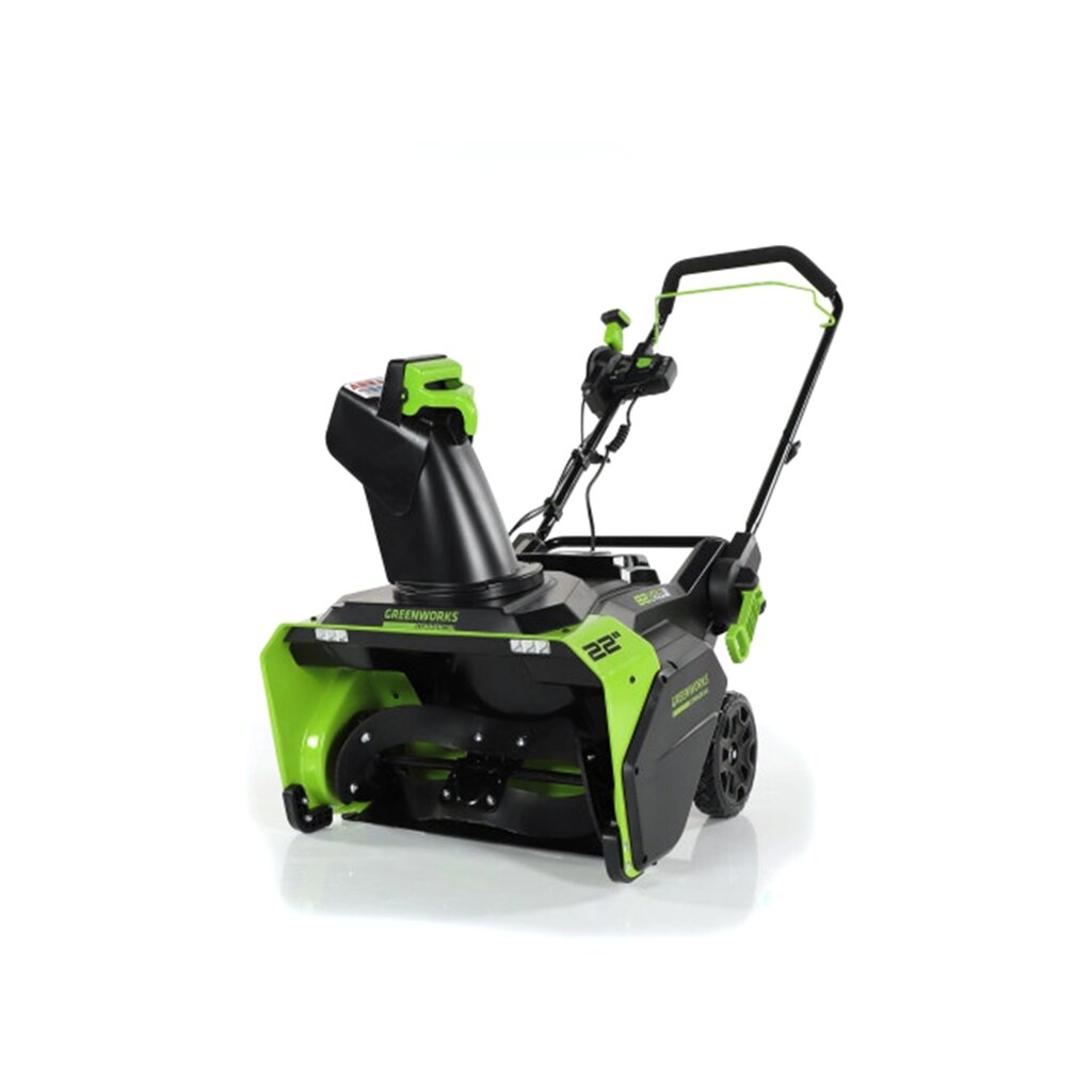 Снегоуборщик аккумуляторный Greenworks 2602507UB, 82V, 56 см, бесщеточный, с 1хАКБ 5 Ач и ЗУ от компании icopy - фото 1